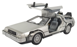 (Pre-order) Back to the Future II Diecast Model 1/24 Â´81 DeLorean LK Coupe Fly Wheel 18 cm