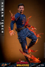 (Pre-order) Deadpool & Wolverine Movie Masterpiece Action Figure 1/6 Human Torch 31 cm