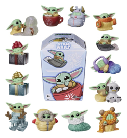 (Pre-order) Star Wars Mini Figures 4 cm Grogu Force Freeze Series 2 Blind Box Display (24)