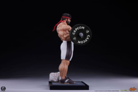(Pre-order) Street Fighter Premier Series Statue 1/4 Ryu Battle Edition: Powerlifting 53 cm  