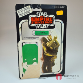 Vintage Star Wars Cardback C-3PO Removable Limbs ESB Clipper
