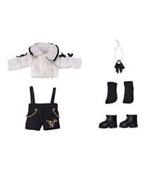 PRE-ORDER Nendoroid Accessories for Nendoroid Doll Figures Outfit Set: Suspender Shorts Set (White & Black)