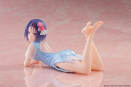 (Pre-order) To Love-Ru Darkness PVC Statue Desktop Cute Figure Haruna Sairenji (China Dress Ver.) 13 cm           