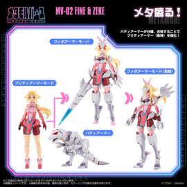 (Pre-order) Zoids Plastic Model Kit 1/10 MV-02 Fine & Zeke 18 cm