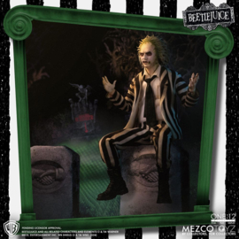 PRE-ORDER Beetlejuice Action Figure 1/12 Beetlejuice Deluxe Edition 18 cm