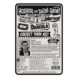 (Pre-order) Universal Monsters ReAction+ Action Figure Wave 1 Dracula 10 cm 