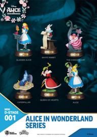 (Pre-order) Alice in Wonderland Mini Diorama Stage Statues 6-pack 10 cm