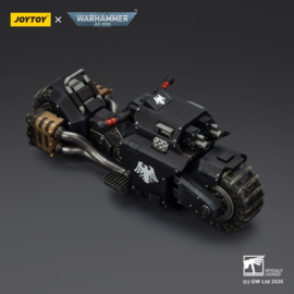 (Pre-order) Warhammer 40,000 Raider-pattern Combat Bike Raven Guard with twin-linked bolt rifles 22 cm