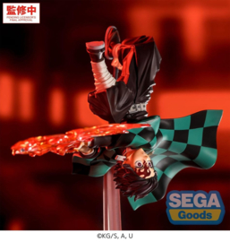 (Pre-order) Demon Slayer: Kimetsu no Yaiba Luminasta PVC Figure Tanjiro Kamado Hinokami Kagura Setting Sun Transformation 15 cm