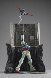(Pre-order) Mobile Suit Gundam Realistic Model Series Diorama G Structure GS03M Last Shooting (material color edition)