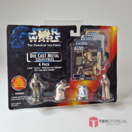 Star Wars POTF2 Die Cast Metal Collectibles 4-pack