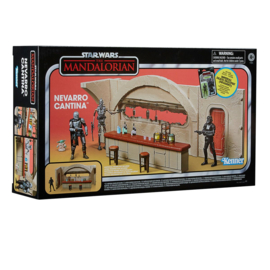 The Vintage Collection Nevarro Cantina Playset with Imperial Death Trooper
