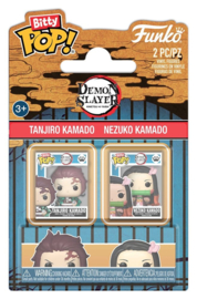 (Pre-order) Demon Slayer: Kimetsu no Yaiba Bitty POP! Vinyl Figures 2-Pack Tanjiro & Nezuko 2 cm