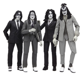 (Pre-order) KISS Action Figures 4-Pack Dressed to Kill Album Cover 18 cm