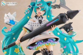 (Pre-order) Hatsune Miku x Naoki Saito PVC Statue 1/7 My Figure Making! The Painter Ver. 34 cm 