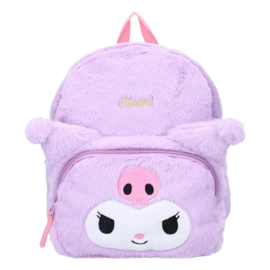 Sanrio Backpack Kuromil Fluffy Festival Purple 26 cm