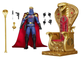 (Pre-order) G.I. Joe Classified Series Action Figure Cobra Commander in Dress Uniform & Throne 15 cm