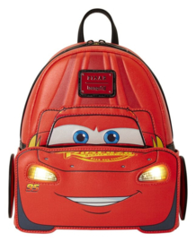 (Pre-order) Cars by Loungefly Mini Backpack 20th Anniversary Lightning McQueen Metallic LightUp