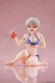 (Pre-order) Uzaki-chan Wants to Hang Out! Desktop Cute PVC Figure Hana Uzaki (Swim wear Ver.) 13 cm
