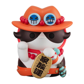 PRE-ORDER One Piece Mega Cat Project Trading Figure NyanPieceNyan! Beckoning cat Lucky Cat Pirates 7 cm Display (6)