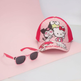 (Pre-order) Sanrio Cap & Sunglasses Set Hello Kitty B 53 cm