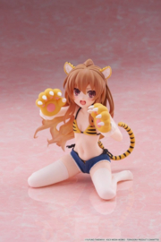 (Pre-order) Toradora! Desktop Cute PVC Figure Taiga Aisaka (Tiger Costume Swimwear Ver.) 13 cm