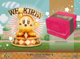 (Pre-order) Kirby DieCast Statue We Love Kirby Gold Edition 10 cm
