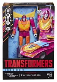 (Pre-order) The Transformers: The Movie Studio Series Voyager Class Action Figure MTMTE Collection: Autobot Hot Rod 14 cm