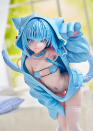 (Pre-order) Virtual illustrator Kanzarin PVC Figure 1/6 kanzarin-chan: Cat-Eared Hoodie Ver. 26 cm