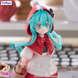 (Pre-order) Hatsune Miku Desktop Fairy PVC Statue Hatsune Miku Little red riding hood Ver. 16 cm   