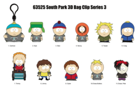 (Pre-order) South Park 3D PVC Bag Clips Series 3 Display (24)
