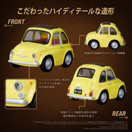 (Pre-order) Lupin the Third: The Castle of Cagliostro Q Village PVC Figure QV-08 Fiat 500 8 cm