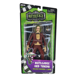 PRE-ORDER Beetlejuice 1988 Action Figure Beetlejuice Red Tuxedo 18 cm