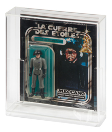 PRE-ORDER Carded Figure Display Case (Meccano Square Back)