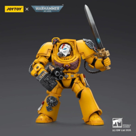 (Pre-order) Warhammer 40,000 Action Figure Imperial Fists Terminator 1 with Power Sword and Storm Bolter 14 cm