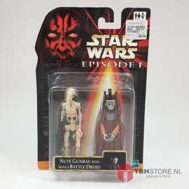 Star Wars - Episode 1 Nute Gunray with bonus Battle Droid