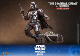 (Pre-order) Star Wars: The Mandalorian & Grogu Movie Masterpiece Action Figure 1/6 The Mandalorian and Grogu (Deluxe Version) 31 cm