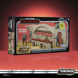 The Vintage Collection Nevarro Cantina Playset with Imperial Death Trooper