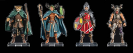 (Pre-order) Mythic Legions Acrylic Standees 4-Pack Heroic Set B 3 cm