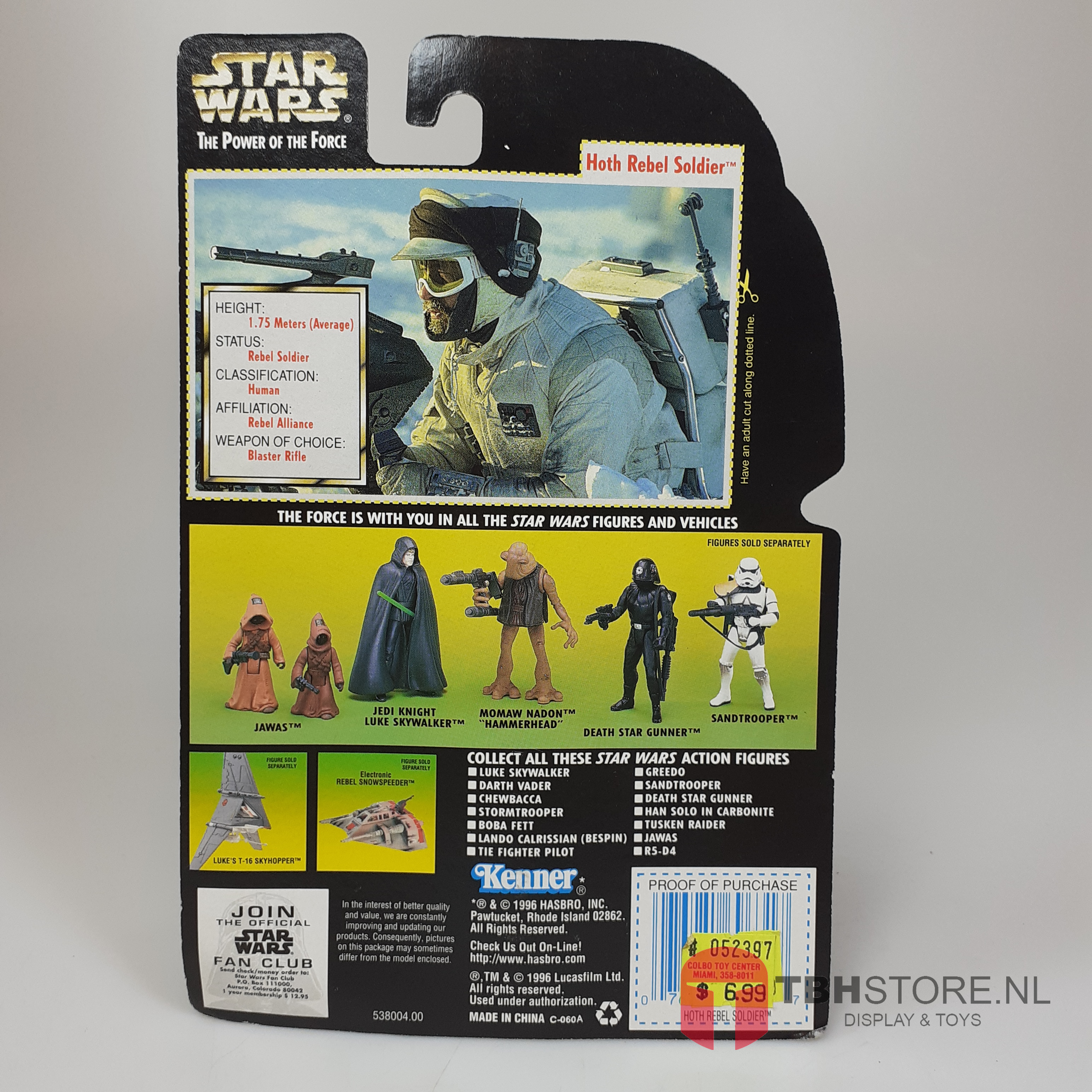 Star Wars - POTF2 Hoth Rebel Soldier (Hologram)