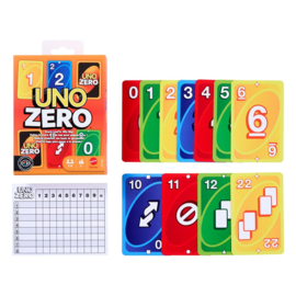 UNO Zero Card Game 