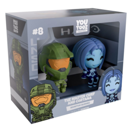 (Pre-order) Halo Vinyl Figures The Master Chief & Cortana Monitor Buddiez    