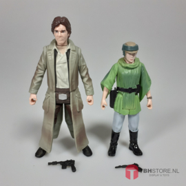 Star Wars Saga Legends Han Solo & Leia Organa Endor Gear