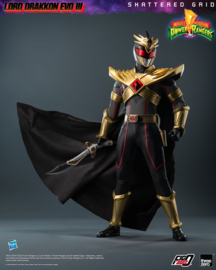 (Pre-order) Mighty Morphin Power Rangers Shattered Grid  FigZero Action Figure 1/6 Lord Drakkon Evo III 30 cm