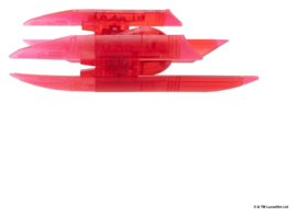 (Pre-order) Star Wars Medium Vehicle & Figure set Hyena Vulture Bomber (Red Hologram) & Battle Droid (Chase)