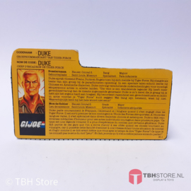 G.I. Joe File Card Duke