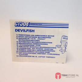 G.I. Joe Devilfish Instructies