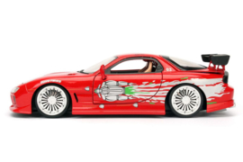 PRE-ORDER Fast & Furious Diecast Model 1/24 1993 Mazda RX-7