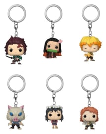 (Pre-order) Demon Slayer: Kimetsu no Yaiba POP! Vinyl Keychains 4 cm Display (12)