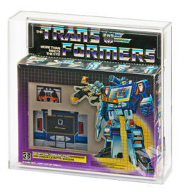 CUSTOM-ORDER Hasbro Transformers G1 Soundwave MIB Acrylic Display Case